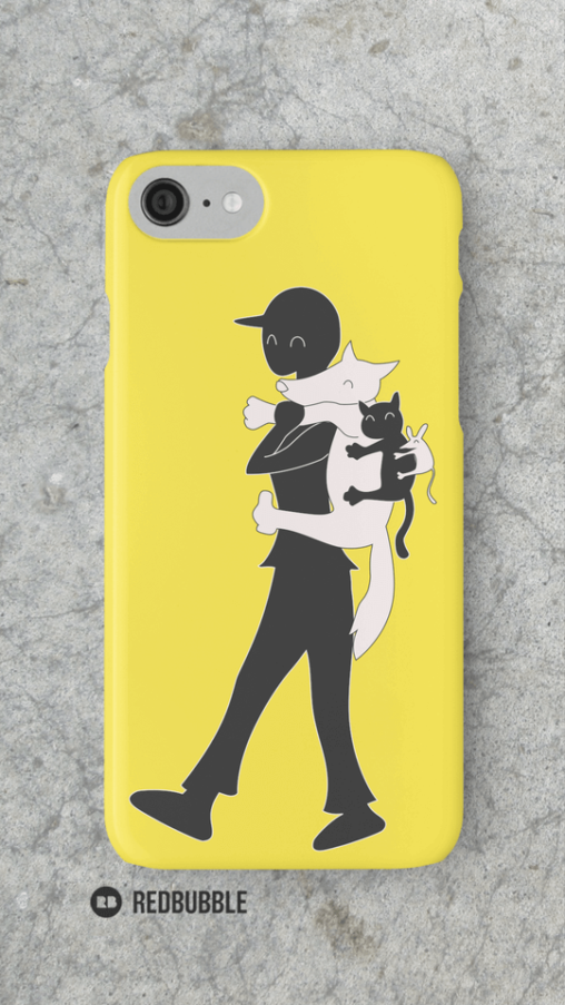 This is an image of a mockup of my own cat stuff that I created.